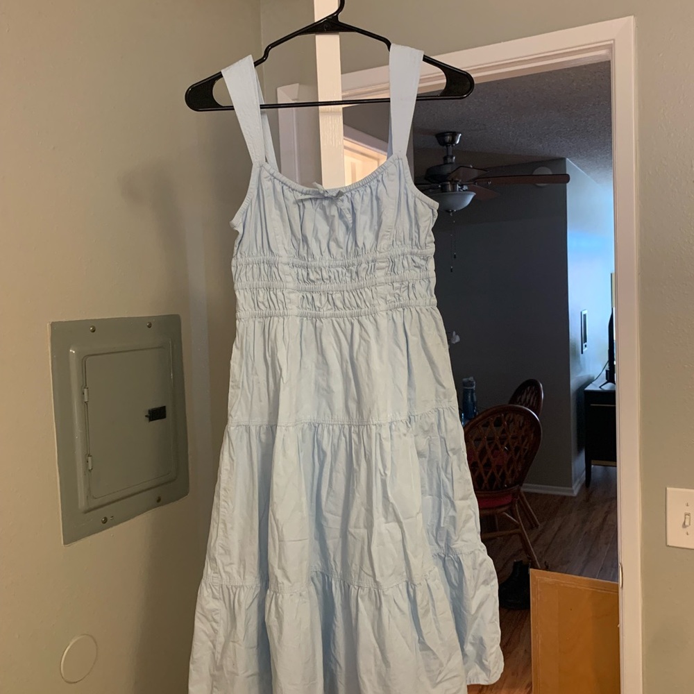 Aritzia Sunday Best Martine Poplin Midi Dress